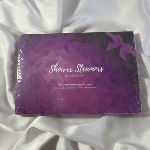 6 Shower Steamers Aromatherapy Fizzies by Cleverly w/Natural Essential Oils